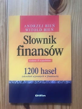 Słownik finansów