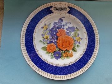 Talerz  porcelana kostna Royal Worcester Anglia