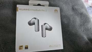 Huawei FreeBuds PRO 2  dokanałowe Srebne Devialet