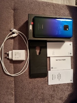 Huawei mate 20 4GB/128GB ładowarka, kabel, pudełko