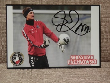 autograf Sebastian Przyrowski Polonia Warszawa