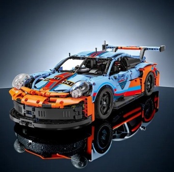 Klocki wzór LEGO samochód PORSCHE 911 Prezent Autko Samochodzik Hit 42096