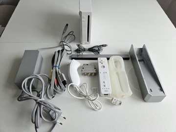 Konsola Nintendo Wii Zadbany Komplet 