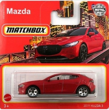 Matchbox - 2019 MAZDA 3 - NOWY 2021