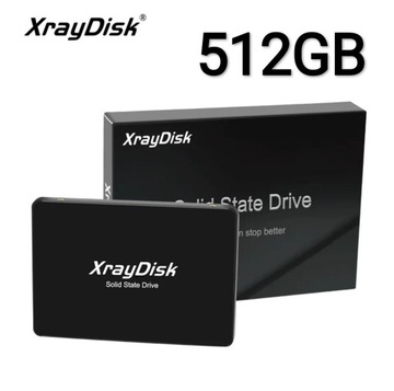 Dysk SSD 512GB XrayDisk 3D NAND SATA III 560Mb/s!!