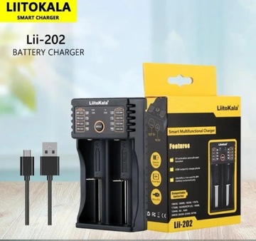 Ładowarka akumulatorów / ogniw/ LiitoKala Lii-202