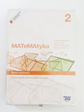 Matematyka 2, Podręcznik Nowa Era