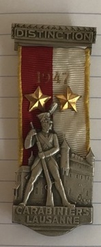 Medal carabiniers laussane
