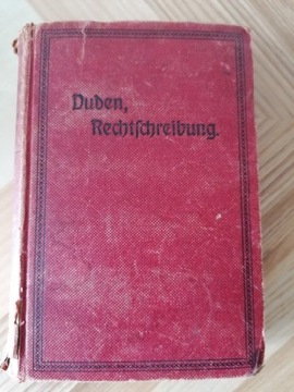 Duden Rechtschreibung - Leipzig 1922