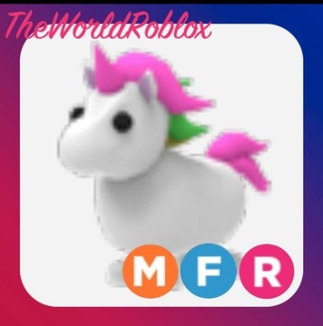 Roblox Adopt Me Unicorn MFR