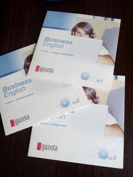 Język angielski - kurs Business English - 3 płyty