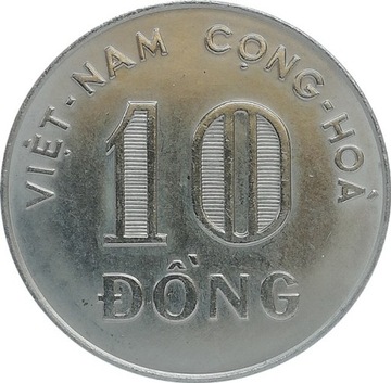 Wietnam 10 dong 1970, KM#8a