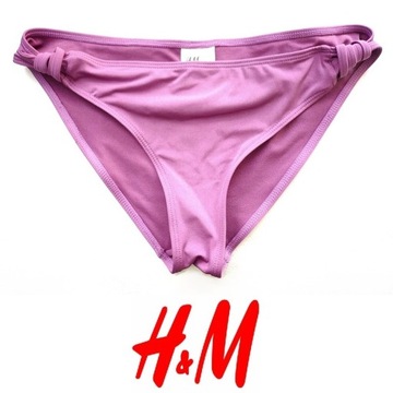 Fioletowy dół od bikini H&m strój kąpielowy xs 34
