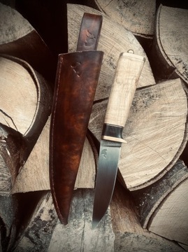 Nóż ręcznie robiony knifemaking NC11LV D2