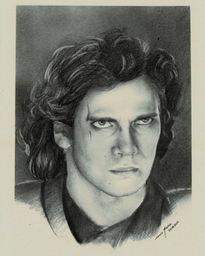 PORTRET Rysunku Realistycznego - ANAKIN SKYWALKER