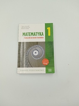 Matematyka 1 Podręcznik zakres podstawowy