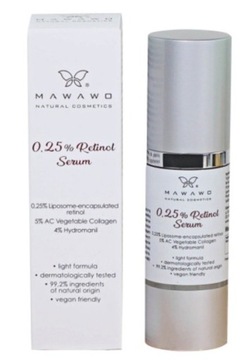 Mawawo, Serum z retinolem 0,25%, 30 ml