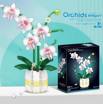 Klocki Orchids orchidea dla kobiet i dzieci 