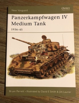 Osprey New Vanguard Panzerkampfwagen IV Tank 36-45