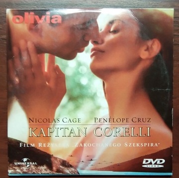 KAPITAN CORELLI film DVD Cage Cruz