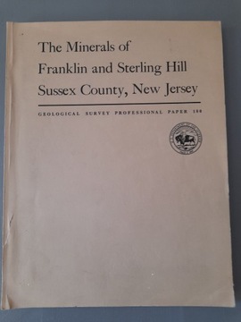 The minerals of Franklin and Sterling Hill