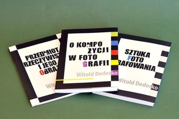 Dederko zestaw 3 książek: Przedmiot, Sztuka, Kompo