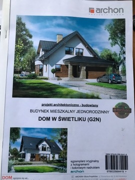 Projekt domu w świetliku G2N