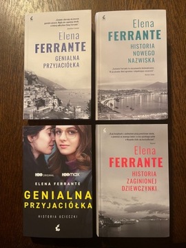 Elena Ferrante, Genialna przyjaciółka (4 tomy, komplet)