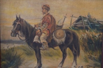 L. Gędłek Wien - Kozak na Koniu 