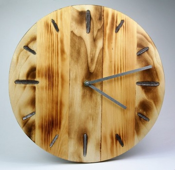 Zegar Ścienny drewniany - Handmade