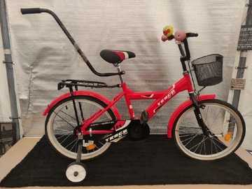 1.Czerwony nowy rowerek dla chłopca gratisy
