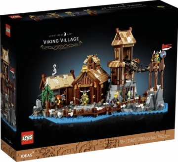 LEGO Ideas 21343  Wioska Wikingów - Viking Village
