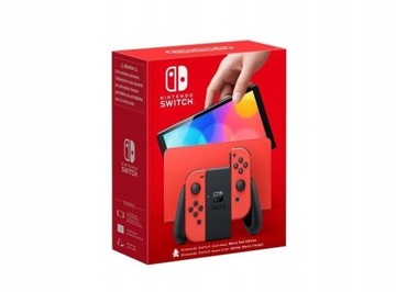 Konsola NINTENDO Switch OLED  Mario Red Edition