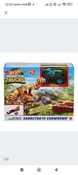 Mattel Hot Wheels Monster Trucks tygrys