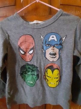 Bluza Marvel 1,5-2 lata H&M 86-92 Spider-Man