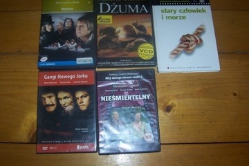 Nędznicy/Dżuma/Gangi N. Jorku, itp DVD/VCD