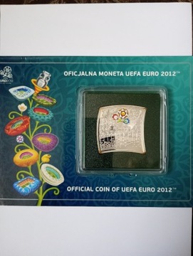 Srebrna moneta 20 zł euro 2012 .