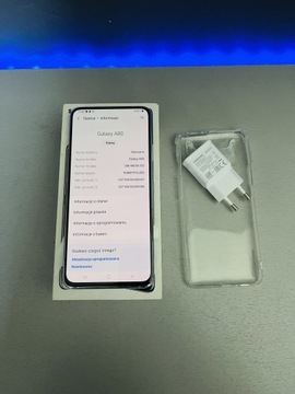 Smartfon Telefon Samsung A80 8/128GB Biały