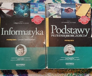 Podręczniki Informatka Podstawy Przedsiębiorczości