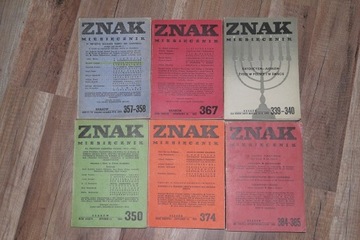 Miesięcznik ZNAK '83, '84, '85, '86