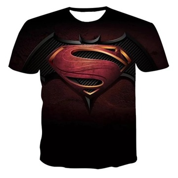 Koszulka superman nadruk 3d