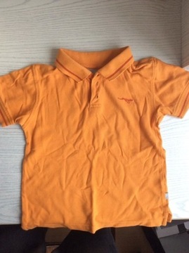 Koszulka polo t Shirt dziecięca kangaROOS pomarańc