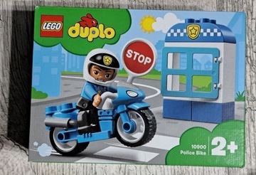LEGO DUPLO nr 10900 Motocykl policyjny.