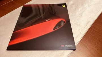 FERRARI 360 MODENA Katalog w miękkiej okładce