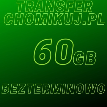 60 GB Transferu na Chomikuj – Bez Limitu Czasu!