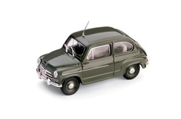 1:43 Brumm Fiat 600D Polizia Stradale 1960 