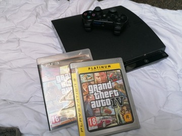 PlayStation 3 + GTA SA,4,5