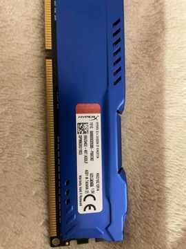 Pamięć RAM HyperX DDR3 4 GB 1600