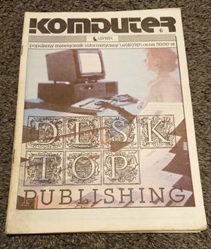 Czasopismo Komputer. Numer 6/1990