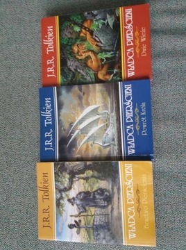 Władca pierścieni J.R.R.Tolkien tom 1,2 i 3